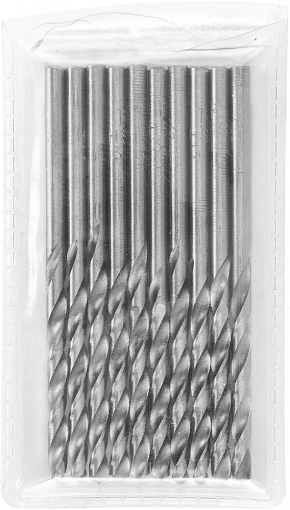 Фото 2 товара Сверло спиральное по металлу HSS, d3.0 мм, THORVIK