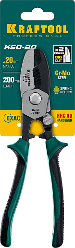 Фото 9 товара Кабелерез KSD-20 23332-20KRAFTOOL 200 мм, до 20 мм