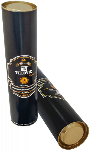 Фото 1 товара Набор ключей комбинированных в сумке, 16 предметов (6-19, 22, 24 мм) (в тубусе Thorvik), THORVIK