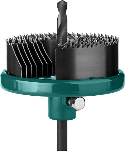 Фото 2 товара Пила наборная по дереву 29580-H7-18 KRAFTOOL 25-32-38-45-50-56-62мм, 7шт., сегментная