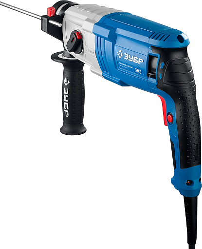 Фото 3 товара Перфоратор горизонтальный ЗП-30-900 К Профессионал ЗУБР 900 Вт, 0-1000 об/мин, 0-5500 уд/мин, кейс