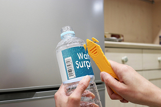 OLFA Безопасный нож для вскрытия коробок OL-SK-15/DSB - фото 6