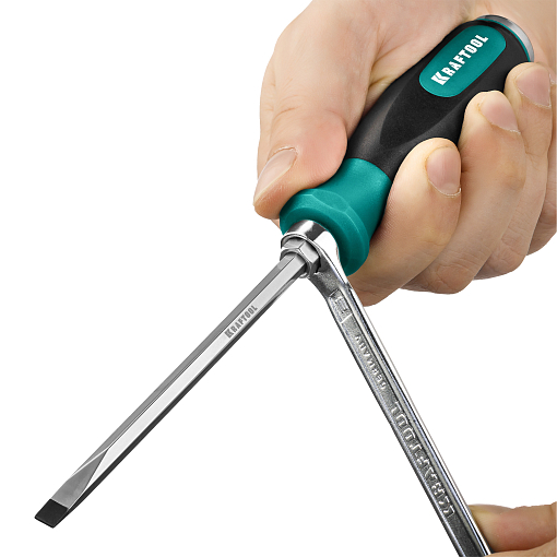 Фото 4 товара Отвертка SL5х100 мм, ударная Impact, Kraftool