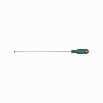 Отвертка стержневая шлицевая ANTI-SLIP GRIP, SL6.5х400 мм, Jonnesway - фото 1