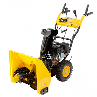 бенз. снегоуборочная машина SB 650 E, 6,5 л.с, Loncin, с электростартером, фара Denzel - фото 1