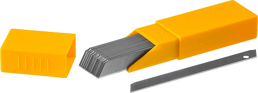 Фото 2 товара OLFA 50 шт., 9х80х0.38 мм, Лезвия сегментированные OL-AB-50B