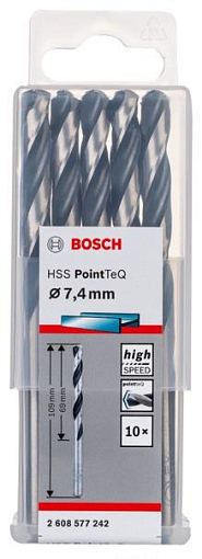 Фото 0 товара Сверло по металлу 2.608.577.242 Bosch