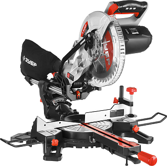 Пила торцовочная ЗПТ-255-1800 ПЛ Мастер ЗУБР 1800 Вт, 255х30 мм - фото 1