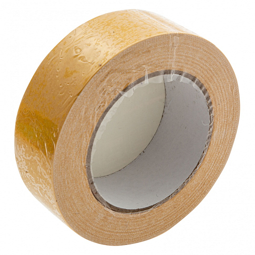 Фото 1 товара Лента клейкая двусторонняя, 38 мм х 25 м, на тканевой основе Сибртех