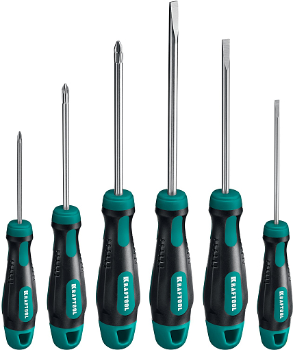 Фото 0 товара Набор отверток 6 шт. Х-Drive-6, Kraftool