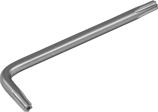 Фото 0 товара Ключ торцевой T-TORX® короткий с центрированным штифтом, T10H, THORVIK