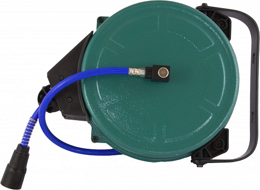 Фото 1 товара Шланг пневматический на автокатушке 8.0х12.0 мм, 9 м, Jonnesway