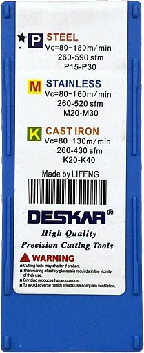 Фото 5 товара WNMG080408 CM LF9018 токарная пластина Deskar