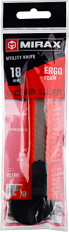 MIRAX 18 мм, Сегментированное лезвие, сдвижной фиксатор, Нож 09125 - фото 3