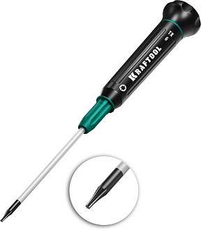 Отвертка TX 6 для точных работ Precision, Kraftool - фото 1