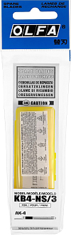 OLFA 3 шт., 6 мм, Лезвия пильные OL-KB4-NS/3 - фото 4