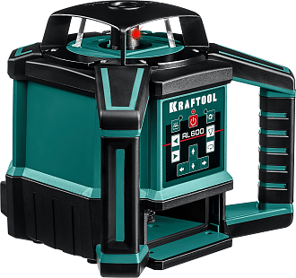 Лазерный нивелир в кейсе KRAFTOOL RL600 34600_z01 Professional ротационный - фото 2
