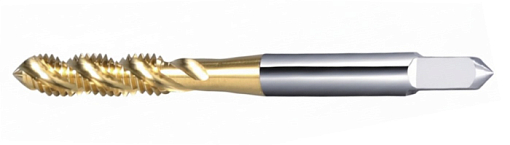 Фото 0 товара Метчик М 3х0.5 6H HSS-E TiN винт. гл. DIN371 Deskar