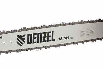 Пила цепная бенз. DGS-5218, шина 45 см, 52 см3, шаг 0,325, паз 1,5 мм, 72 звена Denzel - фото 4