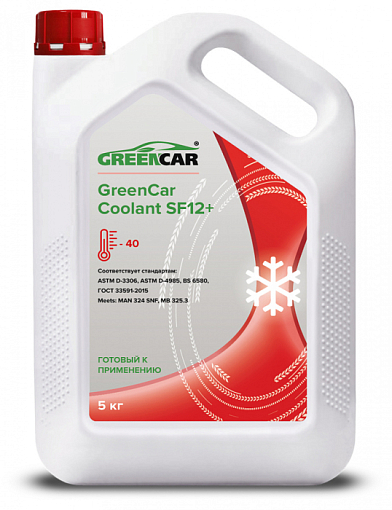 Фото 0 товара GREENCAR COOLANT SF12+ (50/50)
