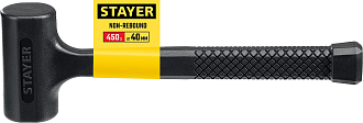 Молоток STAYER 450 г, 40 мм, облитый эластомером, безынерционный 2042-450 - фото 5