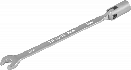 Фото 1 товара Ключ гаечный комбинированный карданный, 9 мм, THORVIK