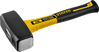 Кувалда с фиберглассовой рукояткой Hercules STAYER 2 кг, 20052-20_z01 Professional - фото 4