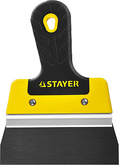 Шпатель фасадный STAYER фасадный, 150 мм, анодированный, двухкомпонентная рукоятка, 10045-15 - фото 2