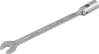 Ключ гаечный комбинированный карданный, 12 мм, THORVIK - фото 2