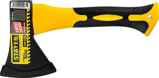 Фото 3 товара Топор с фиберглассовой рукояткой STAYER 600 г., 2064-06_z01