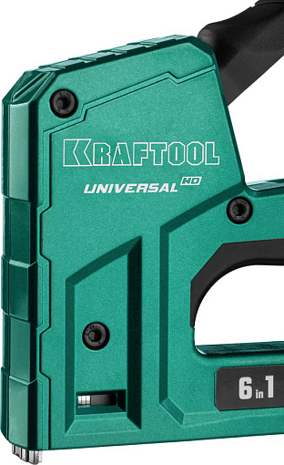 Фото 4 товара Степлер для скоб Universal HD 3188 KRAFTOOL 6-в-1, тип 53, 53F, 140, 13, 300 500,