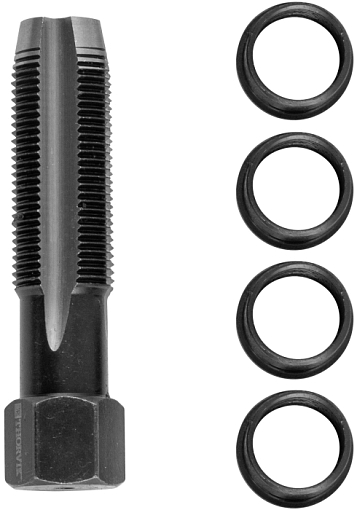 Фото 0 товара Набор для восстановления резьбы свечного отверстия М14х1.25, 5 предметов, THORVIK