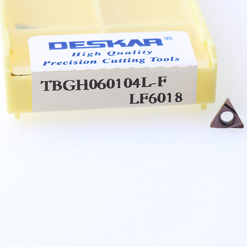 Фото 1 товара TBGH060104 F LF6018 токарная пластина Deskar