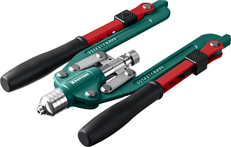 Складной заклепочник 3-в-1, в кейсе, 31182_z01 KRAFTOOL заклепки вытяжные, резьбовые (М4-М12, d=3.2-6.4 мм), штифты М4-М8 - фото 4