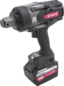 Гайковерт ударный аккумуляторный бесщёточный 1"DR, 21В, 2400 Нм, THORVIK - фото 3