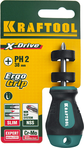 Фото 3 товара Отвертка PH2х38 мм, слесарная, Kraftool