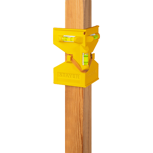 Фото 9 товара Уровень-угольник магнитный STAYER, POST-LEVEL 3456_z02 Master