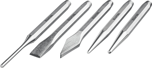 Фото 0 товара Набор зубил и кернеров KRAFTOOL GRAND-5 21075-H5,5 шт