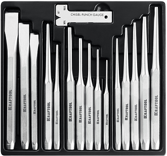 Набор зубил и кернеров KRAFTOOL GRAND-15 21075-H15 15 шт - фото 2