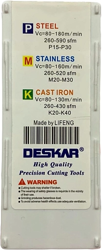 Фото 6 товара 27ER 7.0 ISO LDA резьбовая пластина Deskar