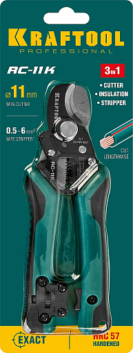 Фото 9 товара Кабелерез RC-11K 22696-3 KRAFTOOL 168 мм, до 11 мм