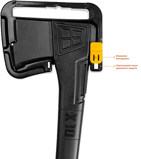 Фото 4 товара Топор универсальный X10 20660-10KRAFTOOL 1000 г, 450 мм