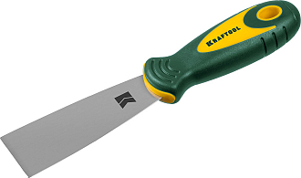 Шпательная лопатка 40 мм 10035-040, нержавеющее полотно, двухкомпонентная рукоятка - фото 1