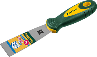 Шпательная лопатка 40 мм 10035-040, нержавеющее полотно, двухкомпонентная рукоятка - фото 2