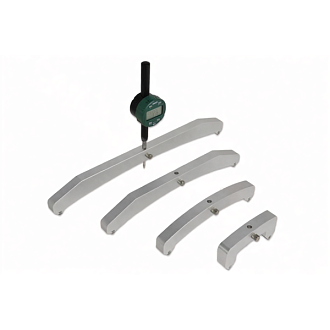 Радиусомер цифровой 100-15000мм погрешность ±0.005R, INSIZE - фото 1