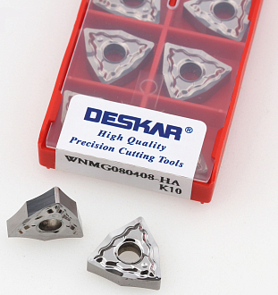 WNMG080404 HA K10 токарная пластина Deskar - фото 3