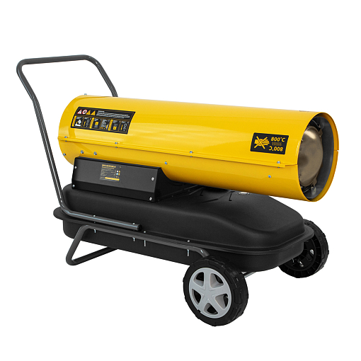 Фото 1 товара Дизельная тепловая пушка DHG-50, 50 кВт, 1100 м3/ч, прямой нагрев Denzel