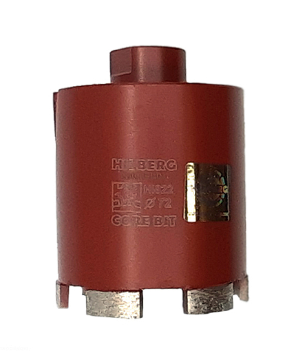 Фото 0 товара Коронка алмазная 72 мм Hilberg Industrial Laser Micro Hit