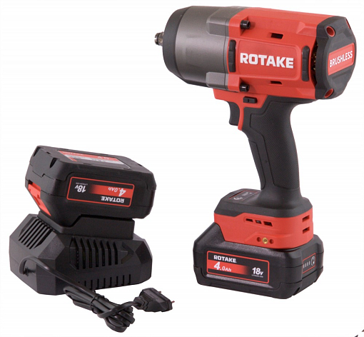 Фото 9 товара (T3-40D) Гайковерт ударный аккумуляторный бесщёточный 1/2"DR, 18В, 1880 Нм, THORVIK