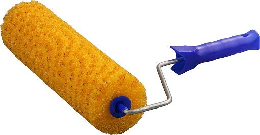 Фото 0 товара Валик с ручкой структурный поролон в горошек STAYER 240 мм, ?80 мм, поролон, 0367-24